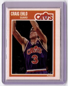 1989-90 Fleer Craig Ehlo Rookie Cleveland Cavaliers #26