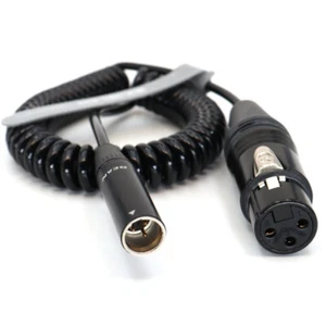 Câble adaptateur Mini XLR mâle vers XLR femelle, 3 broches, pour BMPCC 4K/6K, assistance vidéo 4K - Photo 1/5