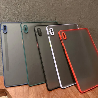 Clear Bumper Case For Samsung Galaxy Tab A9 A8 S7 S8 S9 Plus Protect Back Cover - Image 1 of 4