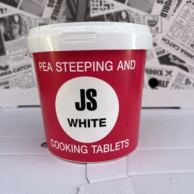 DRYWITE JS White Pea Steeping and Cooking Tablets x 160 Chip Shop Mushy Peas