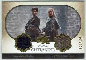 CZX Outlander 2019 Wardrobe Costume DW2 Caitriona Balfe & Lotte Verbeek #026/150 - Picture 1 of 1