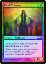 Elvish Visionary FOIL Magic 2013 / M13 NM Green Common MAGIC MTG CARD ABUGames
