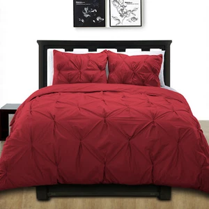 100%Cotton Pintuck Duvet Set - Picture 1 of 13