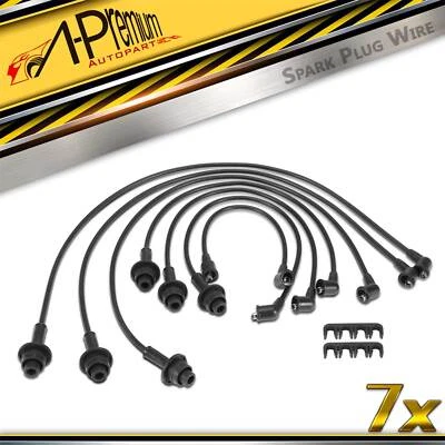 Juego de 7 cables de bujía para Toyota Celica 1982-1985 Cressida 1983-1988 2,8 L gasolina Foto 1 de 4