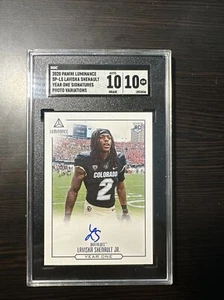 2020 Panini Luminance Laviska Shenault Jr Rc Year One Variation Auto SGC 10 GEM - Picture 1 of 4