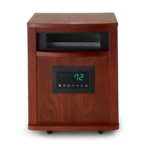 Electric Infrared Quartz Cabinet Heater with Remote 1500W Indoor , New - Picture 1 of 7
