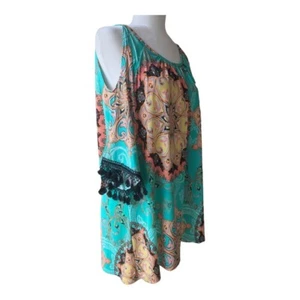 Top túnica hombro frío Now & Forever talla pequeña - Imagen 1 de 6