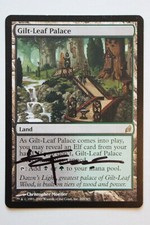 SIGNED Gilt-Leaf Palace Lorwyn Moeller Elves MTG Magic The Gathering EDH