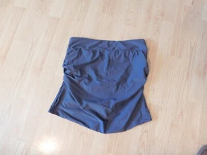 Gray Swim Skirted Bottoms with Built in Panty - Size L (12-14) New - Length 18" - Picture 1 of 4
