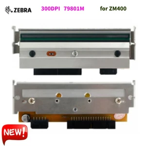 Druckkopf für Zebra ZM400 Thermoetikettendrucker 300DPI P/N 79801M - Photo 1/12