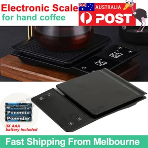 Electronic Digital Coffee Scale With Timer Precision High Display 3Kg/0.1g - Picture 1 of 10