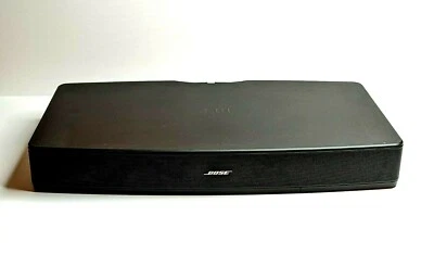 Sistema de som Bose Solo TV preto com cabo de alimentação e controle remoto para peças/reparo (410376) - Imagem 1 de 4