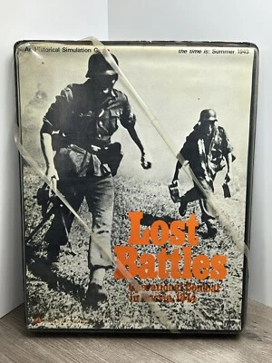 Lost Battles Operational Combat In Russia 1944 Historical WW2 Game Vintage 1971 - Image 1 of 4