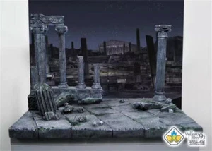 Saint Seiya Saint Cloth myth EX Gold Scene Platform Display Resin Model Suit New - Picture 1 of 12