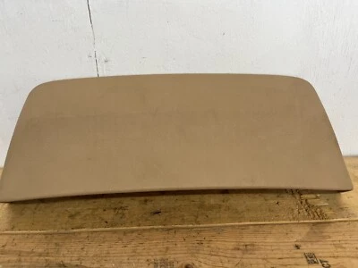 95-01 BMW 740i 740iL Front Seat Back Rest Upper Cover Trim Panel Beige Oem    #2 - Image 1 of 4