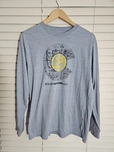 Camisa atlética grande Bolder Boulder BB10K 2017 manga larga para hombre  - Imagen 1 de 4