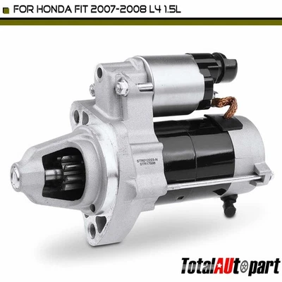 Motor De Arranque Para Honda Fit 2007-2008 1.5L 0.8kW 12 Voltios CW 9 Dientes 428000-3390 Foto 1 de 4