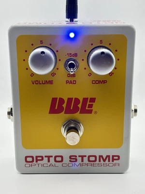 🔥BBE Opto Stomp - LED verde - Pedal de guitarra compresor óptico🔥 Foto 1 de 4