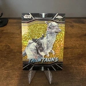 2024 Topps Star Wars Hyperspace TaunTauns refractor de polvo galáctico dorado/50 - Imagen 1 de 2