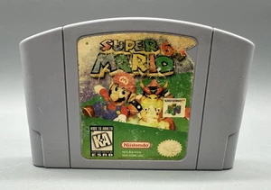 Super Mario 64 (Nintendo 64, 1996) N64 Nur Kassette Original GETESTET - Bild 1 von 5