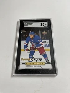 2019-20 #C91 Upper Deck Kaapo Kakko RC Young Guns Canvas SGC 10 - Bild 1 von 5