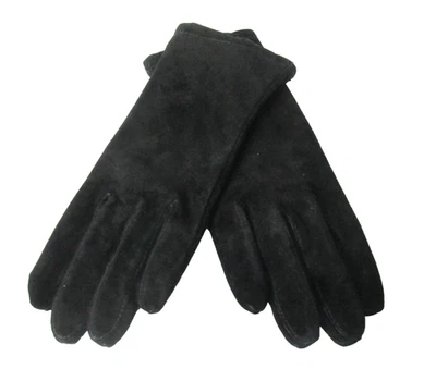 Guantes para mujer Grandoe vintage de gamuza negra talla mediana nuevos - nuevos sin etiquetas Foto 1 de 4