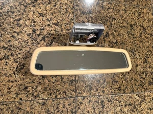 1997-99 Mercedes-Benz W140 S-Class Rear View Inside Internal Mirror TAN / BEIGE - Picture 1 of 22