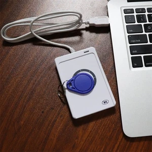 USB NFC ACR122U RFID Contactless smart Reader and Writer + SDK + Mifare IC Card - Picture 1 of 8