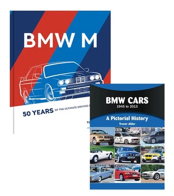 BMW Cars 1945 to 2013 M 50 Years Ultimate Driving Machines 2 Book Set - Image 1 of 3