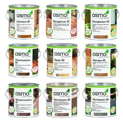 OSMO Terrassenöl versch. Farben 0,75L / 2,5L Garapa Douglasie Bangkirai Teak-Öl - Bild 1 von 4