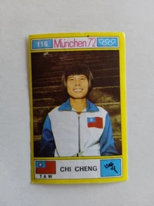 FIGUR MÜNCHEN 72 PANINI XX OLYMPIADE TAW CHI CHENG Nr. 116 AUS NACHLASS - Bild 1 von 1