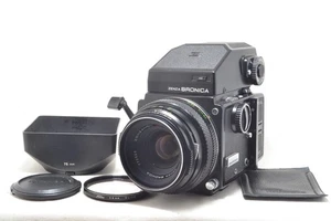 [Exc+5] Zenza Bronica ETR mit AE Prismensucher 220 Film Back 75mm f/2.8 Objektiv #7254 - Bild 1 von 15