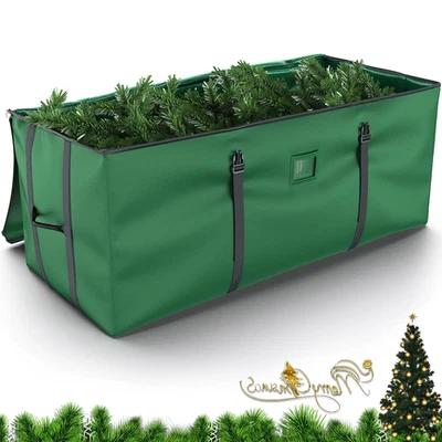 Heavy Duty Christmas Tree Storage Bag Water-Resistant Holiday Organizer - Image 1 of 4