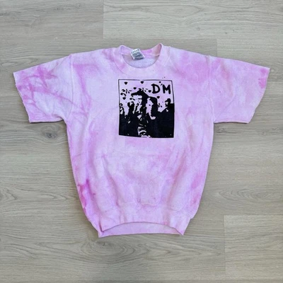 Vintage Depeche Mode Cut Off Sweatshirt Crewneck Women’s Cropped Grunge New Wave - Image 1 of 4