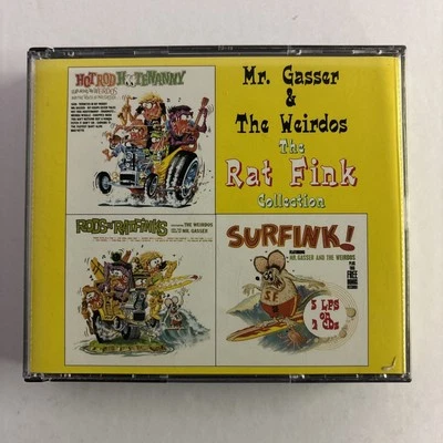 Mr. Gasser & The Weirdos The Rat Fink Collection CD 1995 Rare Used Foto 1 de 4