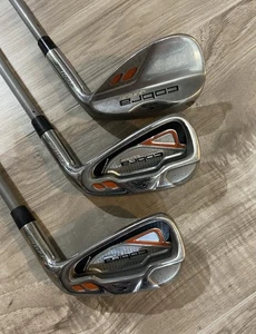 King Cobra Juniors #7,9 irons clubs sand wedge sw graphite Jr flex RH - Picture 1 of 6