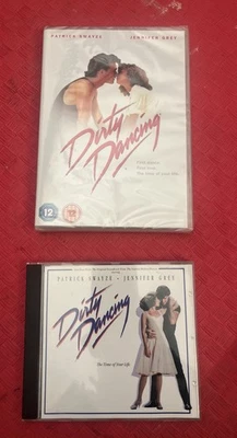 Dirty Dancing DVD Film Movie Patrick Swayze New & Sealed PLUS The CD Soundtrack  - Image 1 of 4