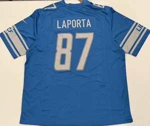 Camiseta Sam Laporta Detroit Lions Nike On Field NFL Auténtica Talla XXL Usada - Imagen 1 de 4