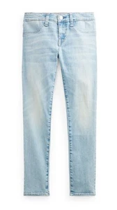 Polo Ralph Lauren Big Girls Aubrie Pull On Legging Denim Jean Size 8, 14 NWT - Picture 1 of 4