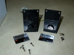 Pair of Vintage Technics Tweeter Controls for Honeycomb Disc Tweeters, SB-X300 + - Picture 1 of 4