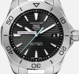 TAG Heuer Aquaracer 200 Solargraph Black dial 40mm WBP1114.BA0000 - Picture 1 of 11