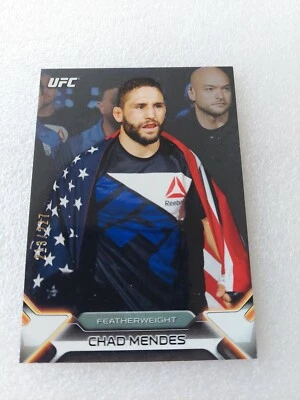 2016 Topps UFC Knockout Silver 213/227 Chad Mendes #51 - Image 1 of 2