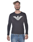 Emporio Armani T-Shirt Sweatshirt Man Black 8N1T641JPZZ 999 Sz.XXL MAKE OFFER