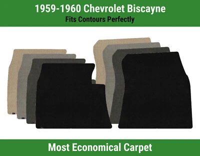 Alfombrillas de primera fila Lloyd Velourtex para Chevrolet Biscayne 1959-1960  Foto 1 de 4