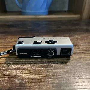 Minolta 16QT analoge Subminiatur-Spionagekamera mit Rokkor 1:35 23 mm Vintage mit Tasche - Bild 1 von 11