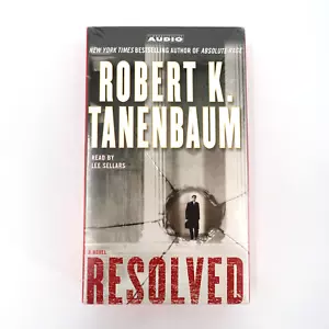 RESOLVED by Robert K. Tanenbaum Audiobook on Cassettes - Imagen 1 de 2