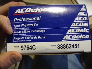 GENUINE GM ACDELCO 88862451 SPARK PLUG WIRE SET - Picture 1 of 2