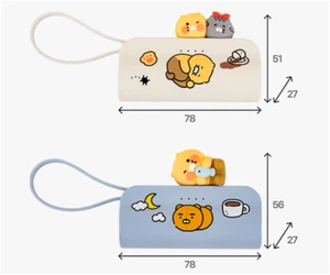Kakao Friends Docking Auxiliary Battery 5,000 C Type Choonsik & Ryan Figure - Photo 1 sur 27