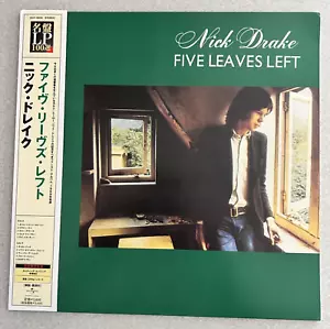 Nick Drake Five Leaves Left LP 2007 Japan 200g Richard Thompson 1000 Very Rare - Picture 1 of 9