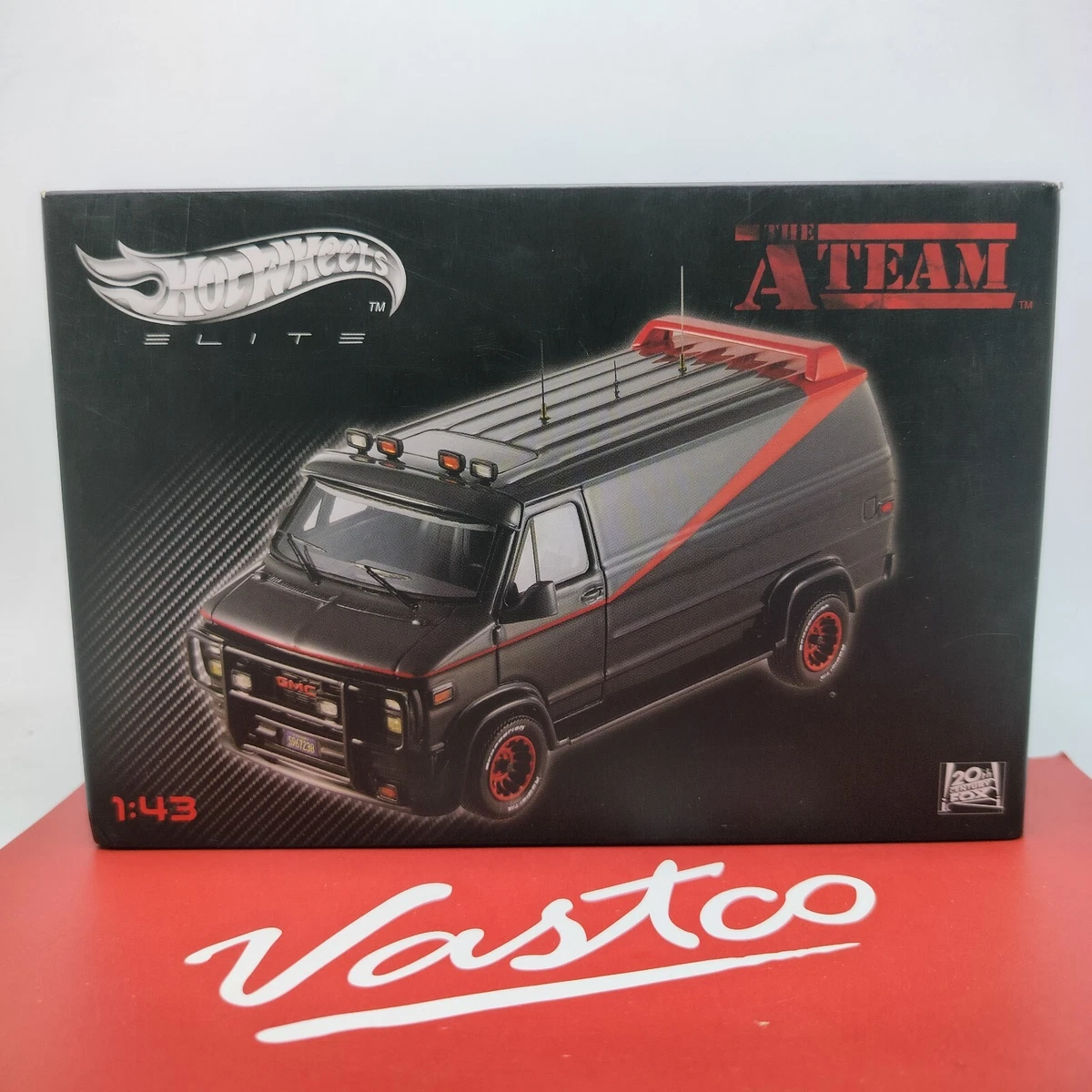 Hot Wheels A TEAM GMC 2011年製 Hot Wheels A Team Van 2011 Gmc Esquadrao Classe A #39 Novo Preto